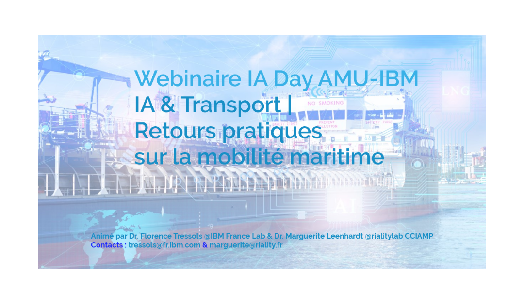 3 applications concrètes de l’intelligence artificielle dans le transport maritime