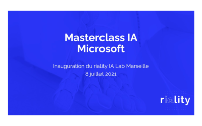 Inauguration riality IA Lab- Microsoft Experiences Lab